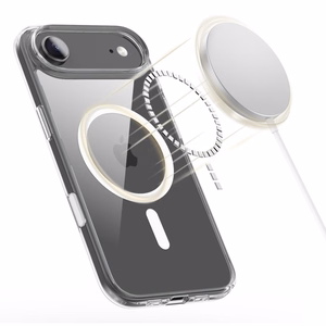 Tech-Protect Flexair Hybrid CC MagSafe Ümbris jaoks iPhone Air - Läbipaistev