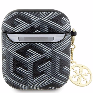 Guess GUA2PGCE4CK ümbris jaoks AirPods 1/2 - must GCube Charm