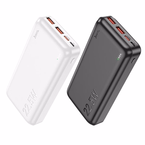 External battery Akupank Hoco J101A PD 20W+Quick Charge 3.0 22.5W 20000mAh valge