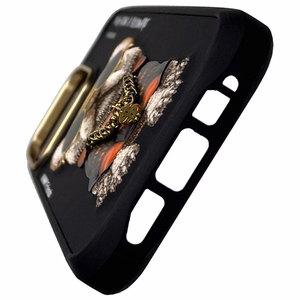 Nimmy Glasses Cool Dog Ümbris jaoks iPhone 16 Pro - Must