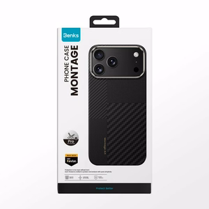 Benks Montage Magnetic Armor Pro Kevlar Ümbris Metal Frame 600D+1500D (MA70) jaoks Iphone 17 Pro Max must (Camera Control Button)