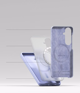 Ringke Silikoon MagSafe Ümbris for Samsung Galaxy S26 - lilla