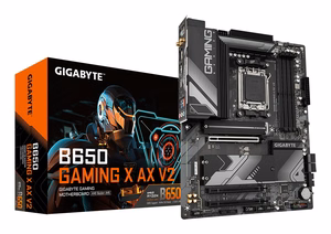 GIGABYTE B650 GAMING X AX V2 emaplaat - AMD Ryzen 9000 Series CPUs, 8+2+2 Phases VRM, up to 8000MHz DDR5 (OC), 1xPCIe 5.0 + 2xPCIe 4.0 M.2, 2.5GbE LAN, WIFI 6E, USB 3.2 Gen 2