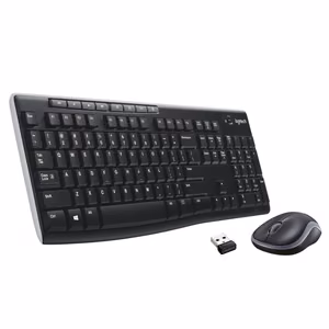 Logitech 920-004508 klaviatuur koos hiirega kodu RF juhtmevaba QWERTY US International must