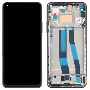 LCD ekraan Xiaomi Mi 11 Lite 4G/Mi 11 Lite 5G/11 Lite 5G NE puuteekraaniga koos raamiga must ORG