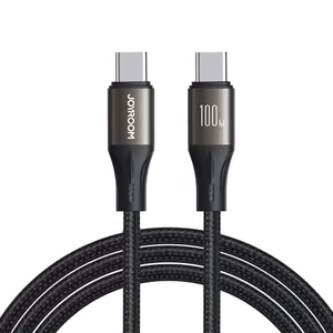 USB kaabel Joyroom SA25-CC5, must, Type-C / Type-C, 120 cm