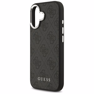 Guess 4G Classic Logo MagSafe ümbris iPhone 17 jaoks, must