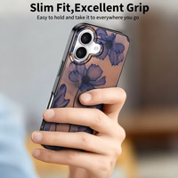 Tech-Protect Lamano MagSafe ümbris jaoks iPhone 17 - brown-purple