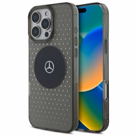 Mercedes MB Ümbris Star Pattern jaoks iPhone 16 Pro - must