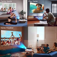 Projector Reach HY450 Pro must/valge