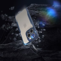 Ümbris jaoks iPhone 16 PRO MAX Anti-Drop tumesinine