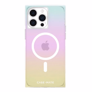 Case-Mate BLOX MagSafe ümbris seadmele iPhone 15 Pro Max, Rainbow Frosting mustriga
