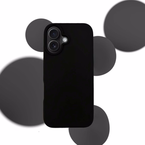 3mk Silicone Ümbris jaoks iPhone 16 Plus - must