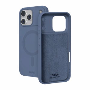 SBS Instinct Mag ümbris mudelile iPhone 18 Pro / 17 Pro, ühildub MagSafe'iga – sinine