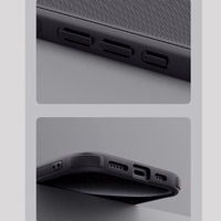 Nillkin Super Frosted Shield Pro ümbris jaoks iPhone 16 Pro - must