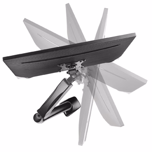 Montis „ELBRUS” MT014 lauale kinnitatav monitorihoidik 81.3 cm (32"), must