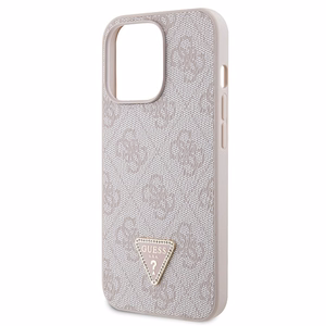 Guess GUHCP13LP4TDSCPP чехол для iPhone 13 Pro / 13 - розовый Crossbody 4G Metal Logo
