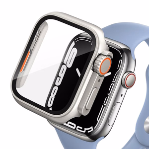 Tech-Protect Defense360 ümbris jaoks Apple Watch 7 / 8 / 9 (45 mm) - titanium oranž