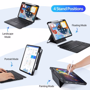 DUX DUCIS case DK foldable with Wireless Keyboard jaoks iPad 4/5/6/iPad Pro 11 (2018/2020/2021/2022) must