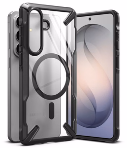 Ringke Fusion X Magnetic MagSafe Ümbris for Samsung Galaxy S26+ - Clear must