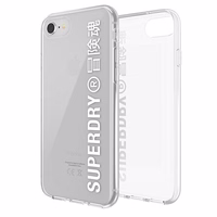 SuperDry Snap iPhone 6/6s/7/8/SE 2020 / SE 2022 Läbipaistev ümbris valge 41573
