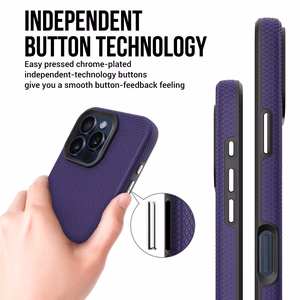 Чехол Perfectionists Triangle Mag для iPhone 14 Pro фиолетовый