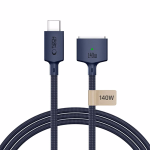 Tech-Protect MMC01 Ultraboost USB-C / USB-C MagSafe 3 140W 200cm kaabel MacBook - tumesinine