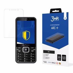 MyPhone Up – 3mk ARC+ telefoni ekraanikaitse