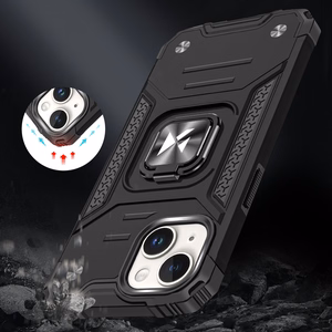 Wozinsky Ring Armor iPhone 15 Plus iPhone 15 Plus Ring Armor Ümbris - sinine