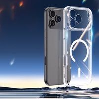 Dux Ducis Clin Mag Ümbris jaoks iPhone 17 Pro Compatible with MagSafe - Läbipaistev