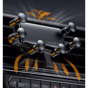 Autohoidik Essager Gravity, must (mitte-magnetiline / ventilatsioonivõre)