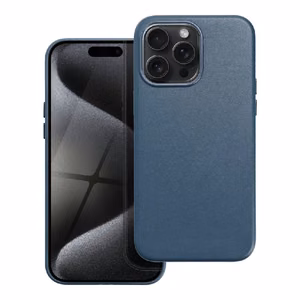Ümbris Leather Mag Ümbris (MagSafe) jaoks iPhone 14 navy