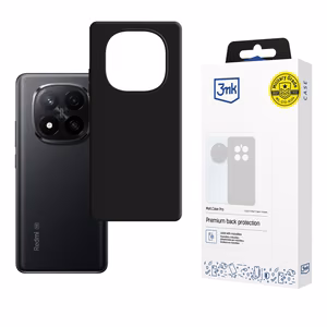 3mk Matt Case Pro чехол для Xiaomi Redmi Note 15 5G - чёрный