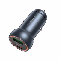 Car laadija Borofone BZ32A USB-C/USB-A 30W hall