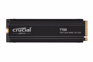 SSD ketas CRUCIAL T700 2TB M.2 PCIe Gen5 NVMe TLC kirjutamine 11800 MB/s lugemine 12400 MB/s