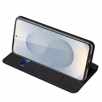 DUX DUCIS wallet ümbris SKIN PRO jaoks SAMSUNG S25 Plus must