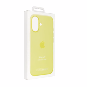 iPhone 17 Silikoon Ümbris with MagSafe - Neon Kollane