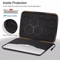 Tech-Protect Hardpouch Ümbris jaoks 15-16 Laptop - must