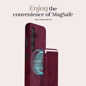 MIO Berry Blooms Magsafe ümbris kaardihoidjaga