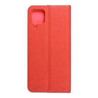 LUNA Book kuldne jaoks SAMSUNG A12 / M12 punane