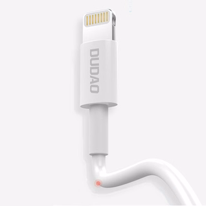 Dudao cable USB / Lightning 3A 1m valge (L1L valge)