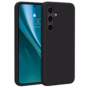 Etteri Silikoon Ümbris jaoks Samsung Galaxy S24 must