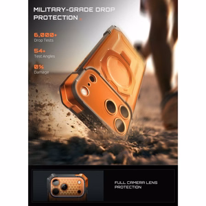 Supcase UB Grip Mag MagSafe ümbris iPhone 18 Pro Max / 17 Pro Max – oranž