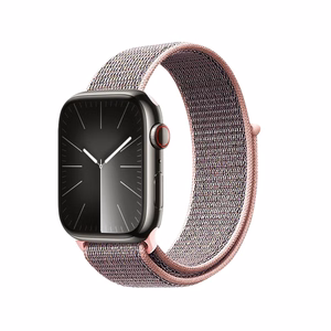 Crong Nylon Sport rihm Apple Watch 38 / 40 / 41 / 42 mm kellale, heleroosa