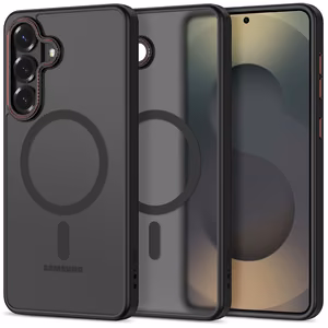 Tech-Protect MagCam MagSafe Ümbris for Samsung Galaxy S26 - must and punane