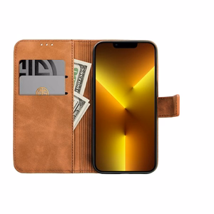 TENDER Book Ümbris jaoks SAMSUNG A55 5G brown