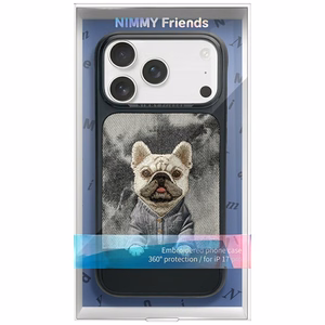 Nimmy Gentle Pets Series Dog MagSafe ümbris iPhone 17 Pro must