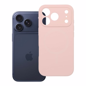 Ümbris Silikoon 2mm jaoks IPHONE 17 Pro sand roosa