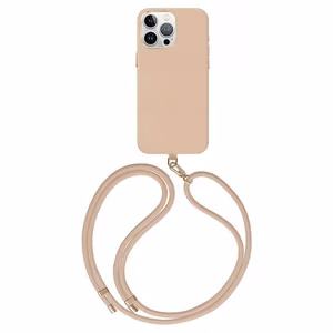 Uniq Coehl Muse Magnetic Charging ümbris jaoks iPhone 15 Pro Max - beige