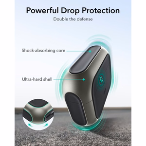 ESR Orbit HaloLock MagSafe Ümbris jaoks AirPods Pro 3 - Hall & Must